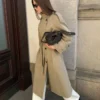 Long Trench Coat with Belt – Jackets and Trench Long Trench Coat with Belt – Jackets and Trench