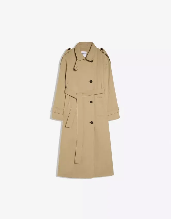 Long Trench Coat with Belt – Jackets and Trench Long Trench Coat with Belt – Jackets and Trench