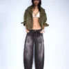 Low-Rise Baggy Barrel Jeans Low-Rise Baggy Barrel Jeans