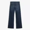 Low-Rise Bootcut Jeans with Flaps – Pants