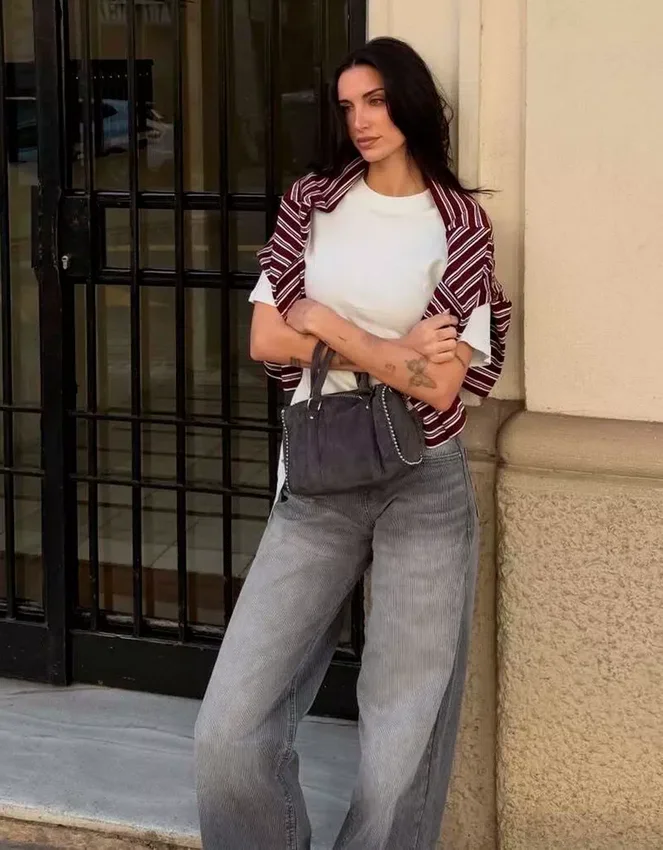 Low-Rise Corduroy Boyfriend Jeans Low-Rise Corduroy Boyfriend Jeans