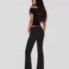 Low-Rise Flared Trousers Low-Rise Flared Trousers