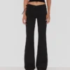 Low-Rise Flared Trousers Low-Rise Flared Trousers