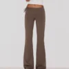Low-Rise Flared Trousers Low-Rise Flared Trousers