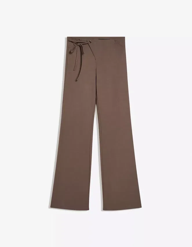 Low-Rise Flared Trousers Low-Rise Flared Trousers