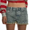 Low-Rise Shorts Aries X Bershka – #Bershkastyle – Women Low-Rise Shorts Aries X Bershka – #Bershkastyle – Women