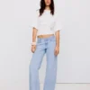 Low-Rise Straight-Leg Jeans – Pants Low-Rise Straight-Leg Jeans – Pants