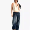 Low-Rise Straight-Leg Jeans – Pants Low-Rise Straight-Leg Jeans – Pants