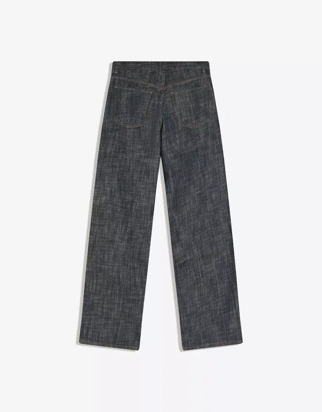 Low-Rise Textured Boyfriend Jeans – Pants Low-Rise Textured Boyfriend Jeans – Pants
