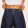 Low-Rise Twisted Balloon Fit Jeans – Pants Low-Rise Twisted Balloon Fit Jeans – Pants