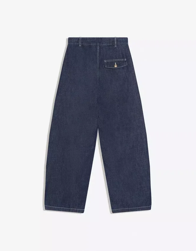Low-Rise Twisted Balloon Fit Jeans – Pants Low-Rise Twisted Balloon Fit Jeans – Pants