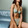 Mesh and Lace Bra with Underwire Mesh and Lace Bra with Underwire