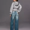 Mid Rise Baggy Jeans – Pants Mid Rise Baggy Jeans – Pants