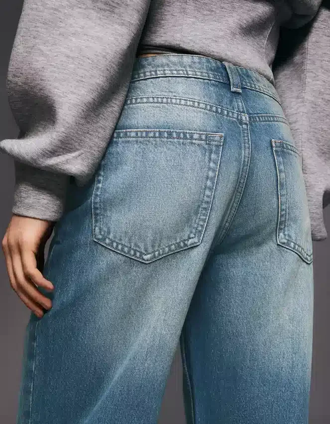 Mid Rise Baggy Jeans – Pants Mid Rise Baggy Jeans – Pants