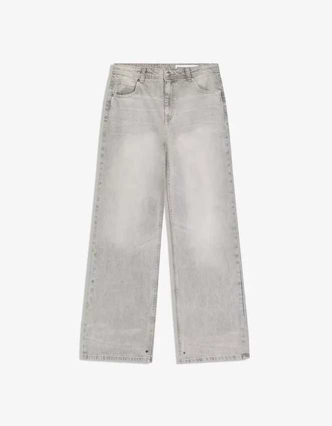 Mid Rise Baggy Jeans – Pants Mid Rise Baggy Jeans – Pants
