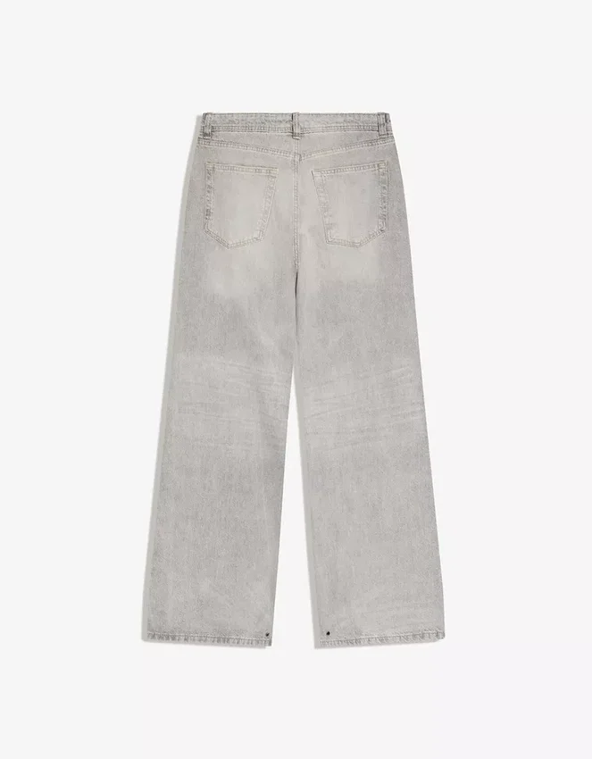 Mid Rise Baggy Jeans – Pants Mid Rise Baggy Jeans – Pants