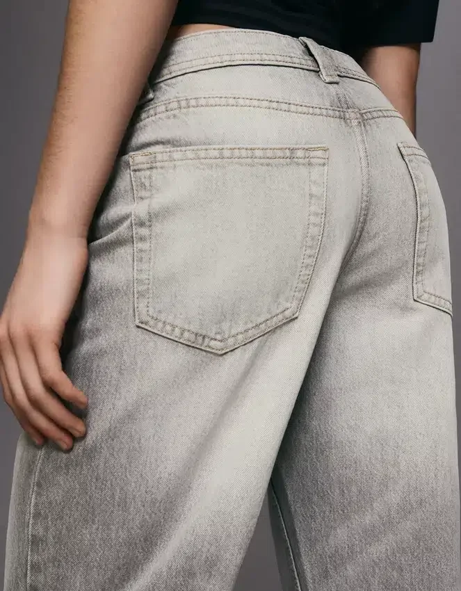 Mid Rise Baggy Jeans – Pants Mid Rise Baggy Jeans – Pants