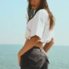 Mini Denim Shorts – Denim Mini Denim Shorts – Denim