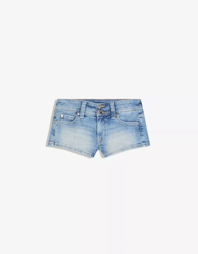 Mini Denim Shorts – Denim Mini Denim Shorts – Denim