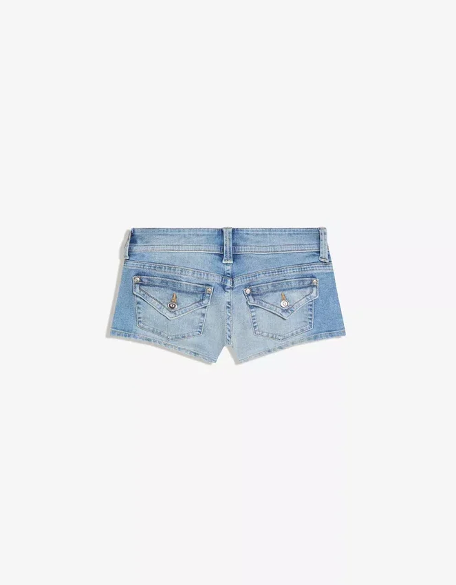 Mini Denim Shorts – Denim Mini Denim Shorts – Denim