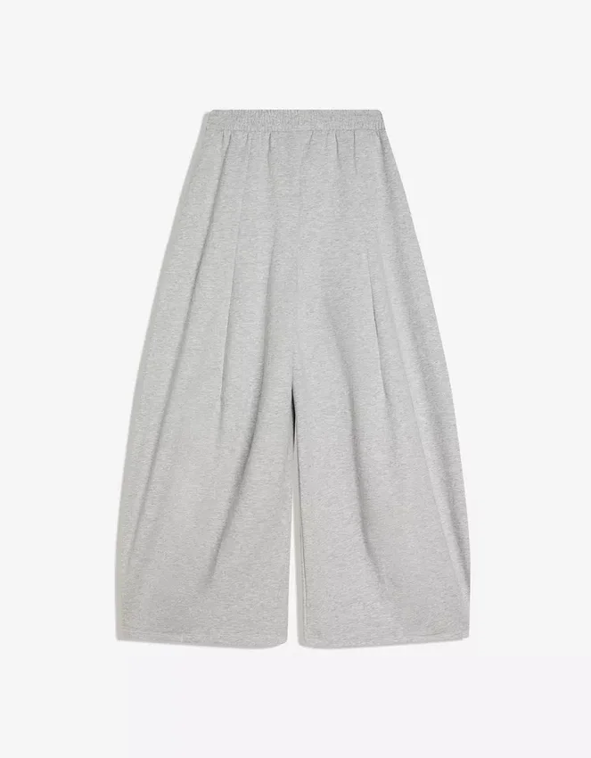 Neoprene Effect Wide-Leg Trousers with Stoppers – #Bershkastyle – Women Neoprene Effect Wide-Leg Trousers with Stoppers – #Bershkastyle – Women