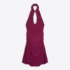 Off-The-Shoulder Halter Dress Off-The-Shoulder Halter Dress