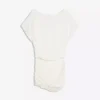 Open-Back Dress with Draped Skirt Open-Back Dress with Draped Skirt