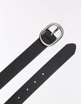 Oval Buckle Belt – Accessories