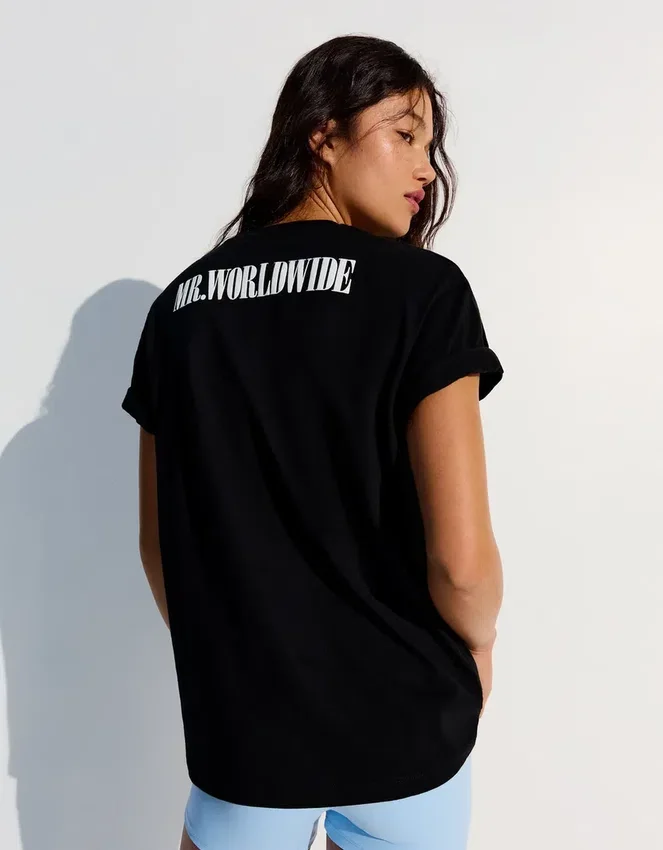 Oversize Print Pitbull T-Shirt Oversize Print Pitbull T-Shirt