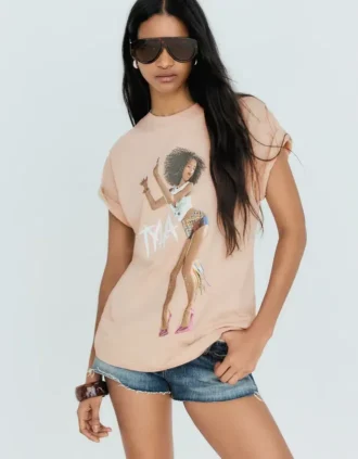 Oversize Printed T-Shirt Tyla – Women