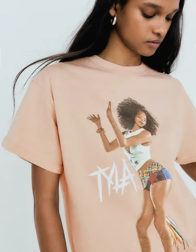 Oversize Printed T-Shirt Tyla – Women Oversize Printed T-Shirt Tyla – Women