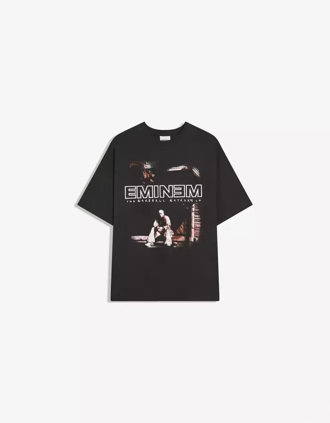 Oversize Short Sleeve Eminem T-Shirt Oversize Short Sleeve Eminem T-Shirt
