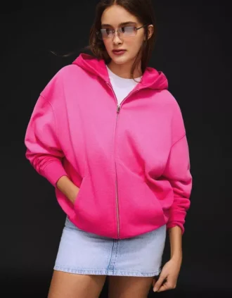 Oversize Zip-Up Hoodie