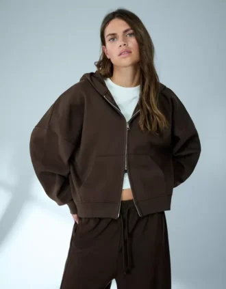 Oversize Zip-Up Hoodie – Sweatshirts and Hoodies