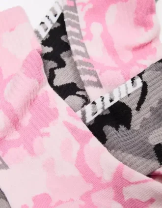Pack of 2 Pairs of Printed Socks – Accessories