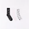 Pack of 3 Pairs of Printed Socks – Accessories