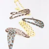 Pack of Polka Dot Hair Clips