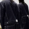 Plaid Denim Jacket