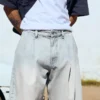 Pleated Barrel Jeans – Jeans – Men Pleated Barrel Jeans – Jeans – Men