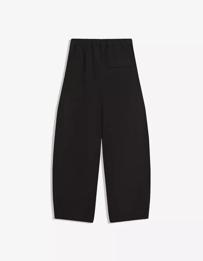 Pleated Super Baggy Semi-Jogger Trousers – Pants Pleated Super Baggy Semi-Jogger Trousers – Pants