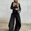 Pleated Trousers with Double Button Pleated Trousers with Double Button