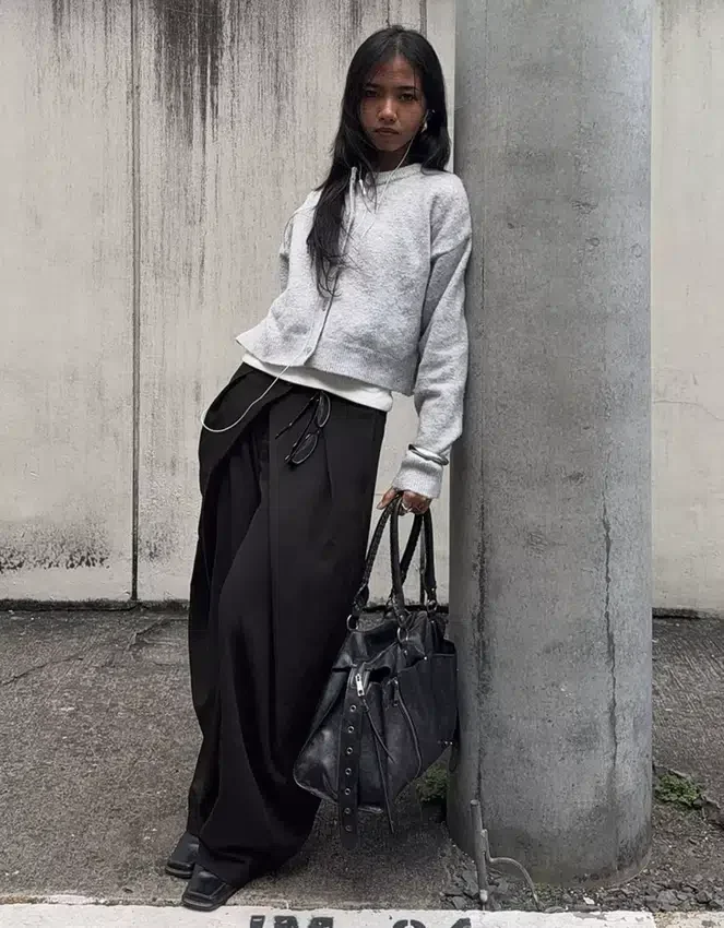 Pleated Trousers with Double Button Pleated Trousers with Double Button