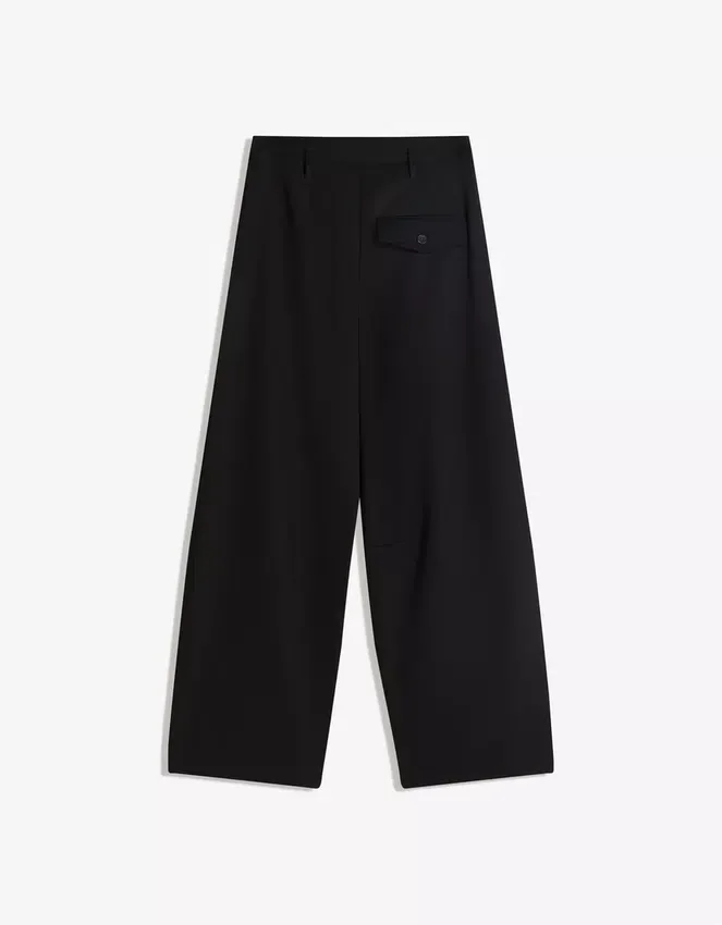 Pleated Trousers with Double Button Pleated Trousers with Double Button