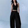 Pleated Trousers with Double Button – Pants Pleated Trousers with Double Button – Pants