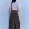 Pleated Trousers with Double Button – Pants Pleated Trousers with Double Button – Pants