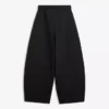 Plush Barrel Trousers with Stoppers