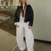 Plush Barrel Trousers with Stoppers – #Bershkastyle – Women