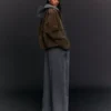 Plush Barrel Trousers with Stoppers – Pants Plush Barrel Trousers with Stoppers – Pants