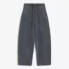 Plush Barrel Trousers with Stoppers – Pants Plush Barrel Trousers with Stoppers – Pants