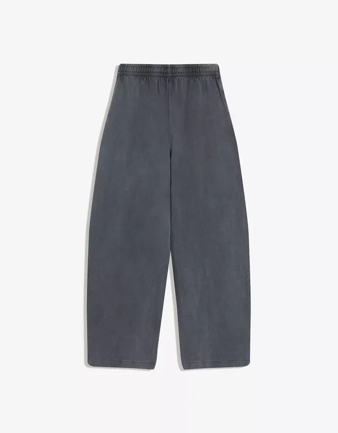 Plush Barrel Trousers with Stoppers – Pants Plush Barrel Trousers with Stoppers – Pants